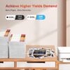63XL Ink Cartridges Black and Color Replacement for HP 63XL Ink Cartridge Combo Pack Work with OfficeJet 3830 4650 5255 Envy 4520 4512 Deskjet 1112 3630 3634 3639 Printer (2...