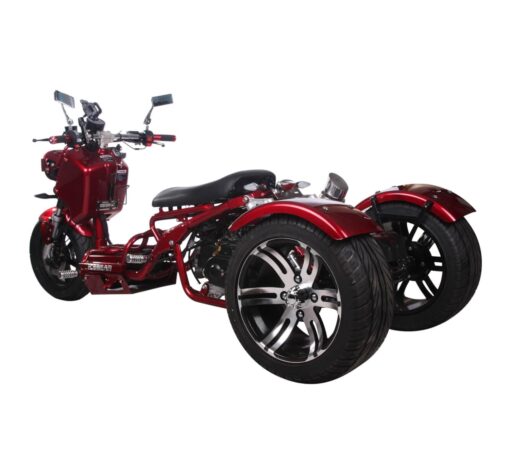 50cc Stretched Trike | 3 Wheeler | Automatic Transmission | PST50-19N (Burgundy) 50cc Stretched Trike | 3 Wheeler | Automatic Transmission | PST50-19N (Burgundy)