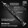 Aquasonic Black Series Ultra Whitening Toothbrush – ADA Accepted Electric Toothbrush- 8 Brush Heads & Travel Case – 40,000 VPM Electric Motor & Wireless Charging - 4 Modes w...