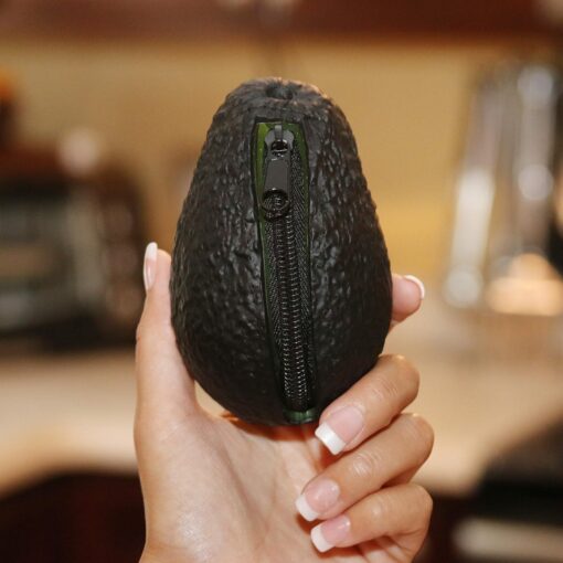Avocado Coin Purse Pouch | Realistic Looking Avocado Wallet | Funny Novelty Gifts For Avocado Lover | Avocado Decor Decorations Accessories Avocado Coin Purse Pouch | Realistic Looking Avocado Wallet | Funny Novelty Gifts For Avocado Lover | Avocado Decor Decorations Accessories