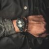 BARAMON Watch for Men Retro Fashion Vintage Wristwatch Casual Gothic Steampunk Quartz Analog Hand Watches Hip Hop Cool Alien Y2K Male Clock