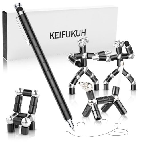 Fun Men Gifts Fidget Gel Pens - Unique Birthday Gift for Mens, Novelty Christmas Stocking Stuffers Easter Anniversary Valentines Day White Elephant Present Ideas Gadget, Cool...