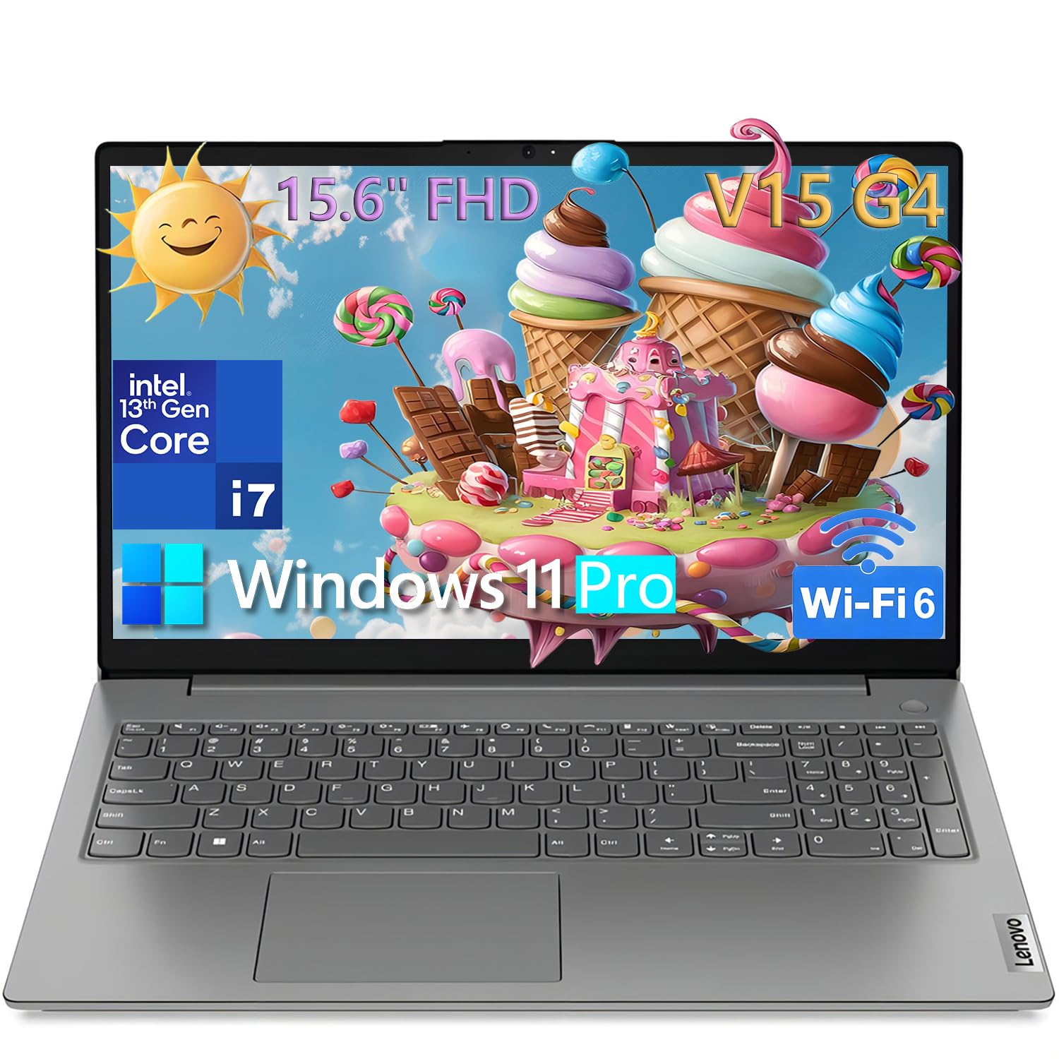 Lenovo Laptop Computer for Business & Home, Intel 10-Core i7-13620H (Beat Ultra 7 255U), 40GB DDR4 RAM, 1TB PCIe SSD, WiFi 6, Bluetooth, 15.6" FHD, Type-C, HDMI, Iron Grey,...