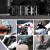 Multitool 29 in 1 Stainless Steel Multifunctional Bracelet, Travel Friendly, Survival Bracelet Suitable for Sailing, Travel, Camping, Hiking - Black