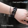Multitool 29 in 1 Stainless Steel Multifunctional Bracelet, Travel Friendly, Survival Bracelet Suitable for Sailing, Travel, Camping, Hiking - Black