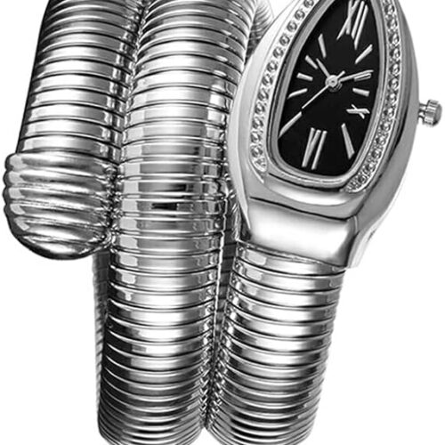 Snake Watches for Women, Snake Watch, Snake Shape Bangle Watches, Women's Dressing Snake Shape Bracelet Watch