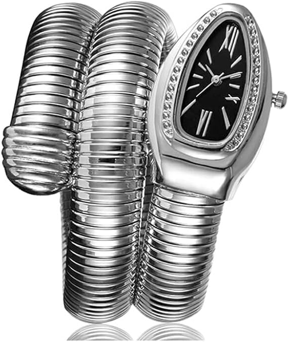 Snake Watches for Women, Snake Watch, Snake Shape Bangle Watches, Women's Dressing Snake Shape Bracelet Watch