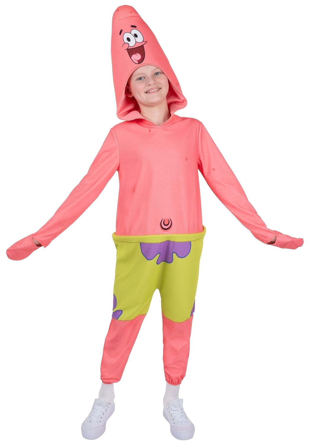 SpongeBob SquarePants Patrick Official Youth Onesie Halloween Costume - Premium Quality Onesie Jumpsuit