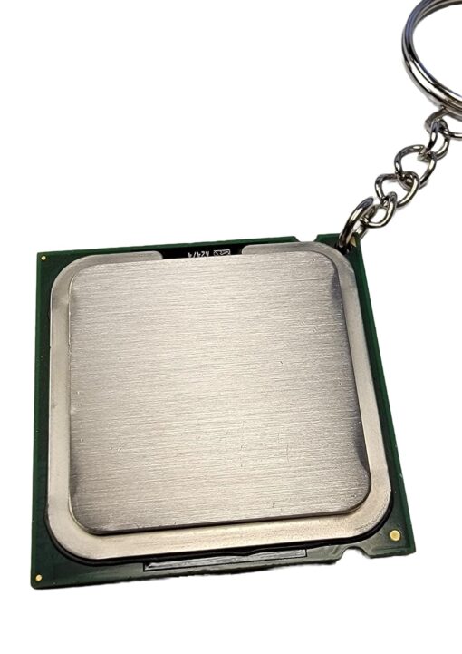 The Ultimate Geek Accessory - Recycled CPU Processor Keychain Made from Reclaimed Computer Parts The Ultimate Geek Accessory - Recycled CPU Processor Keychain Made from Reclaimed Computer Parts