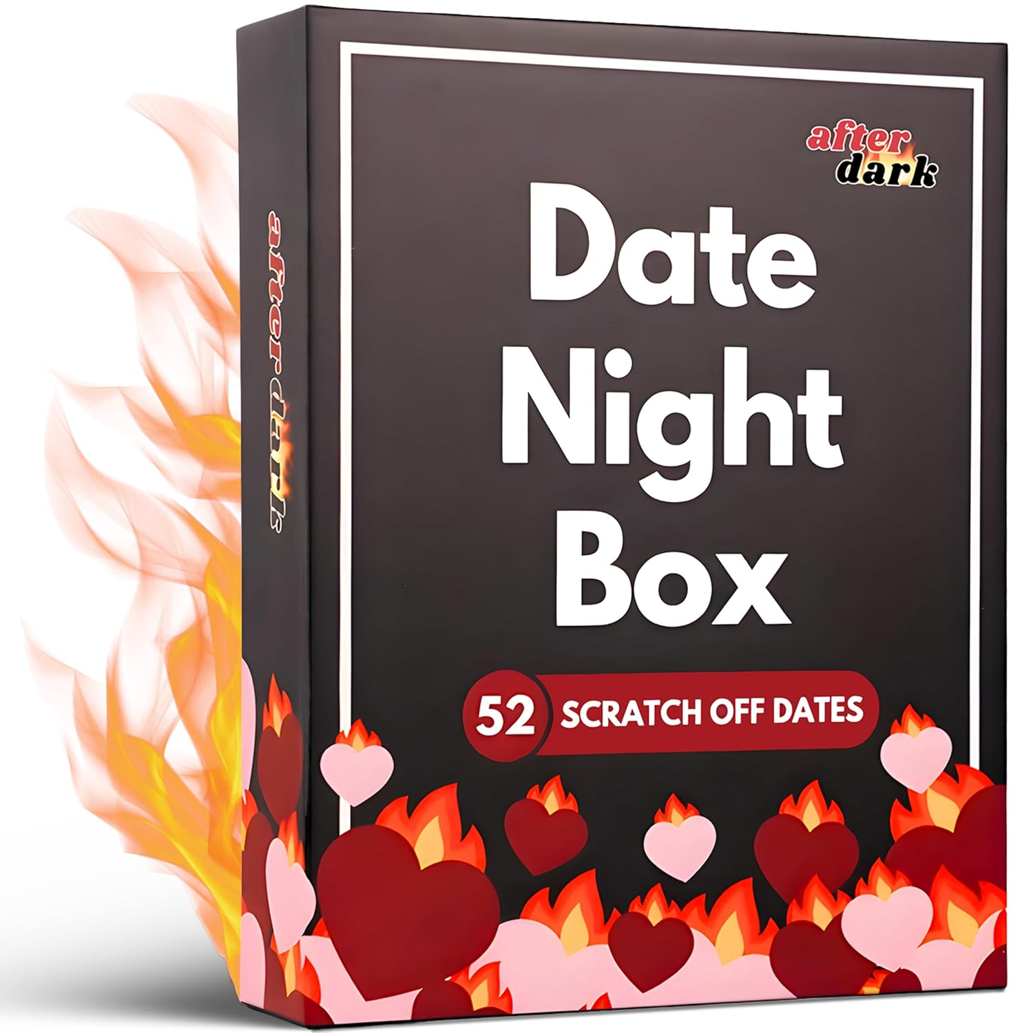 Date Night Box: After Dark – 52 Spicy & Intimate Scratch Off Date Night Ideas – Adult Couples Bedroom Game for Husband, Wife, Boyfriend, Girlfriend – Gifts for Anniversary,...
