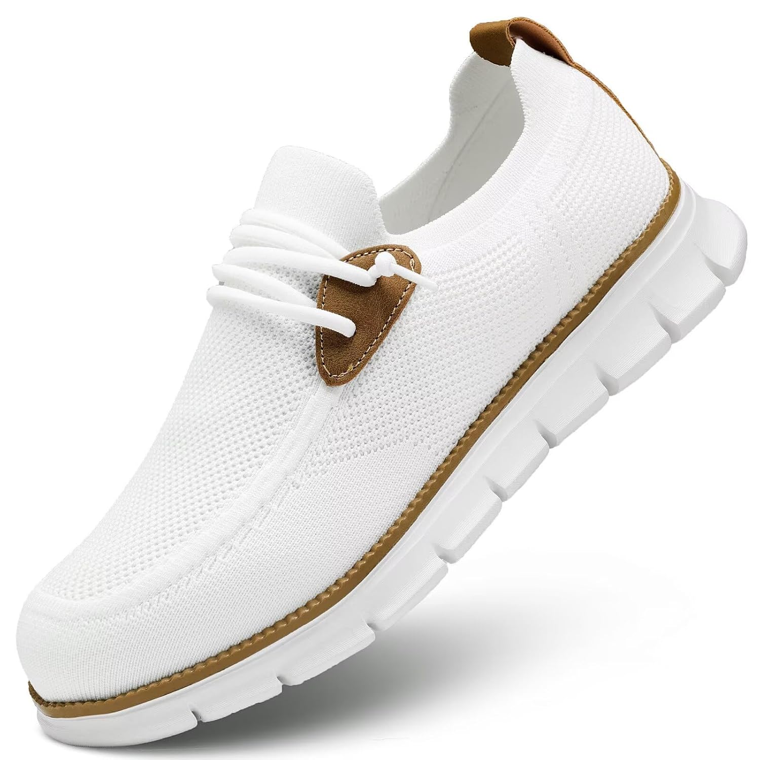 Mens Casual Loafers Shoes Slip On Fashion Walking Dress Sneakers Business Oxfords Work Lightweight Soft Sole Zapatos