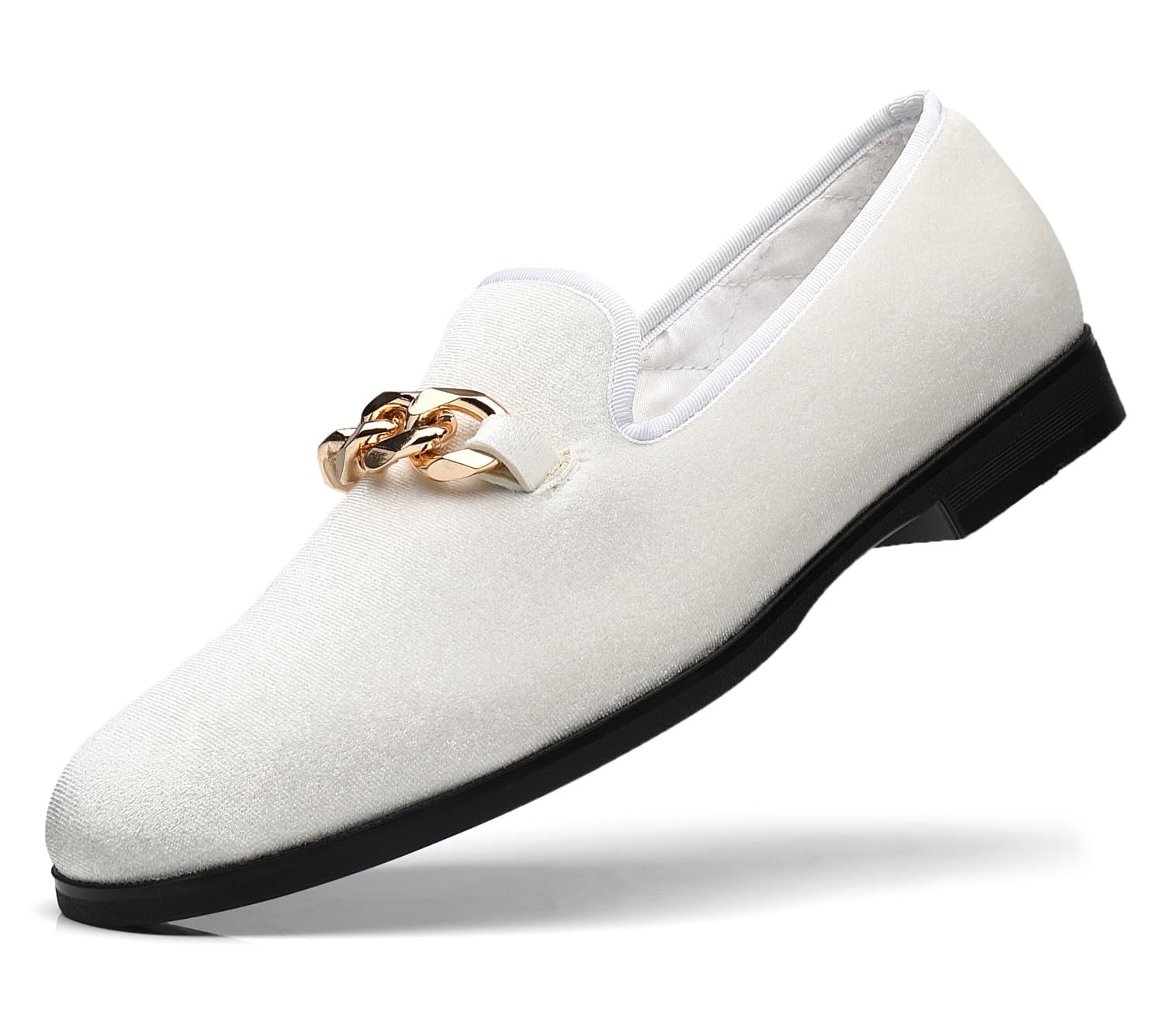 Men's Velvet Loafers Party Prom Homecoming Shoes