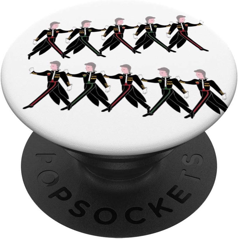 12 Days of Christmas 10 Lords A-Leaping PopSockets Grip and Stand for Phones and Tablets