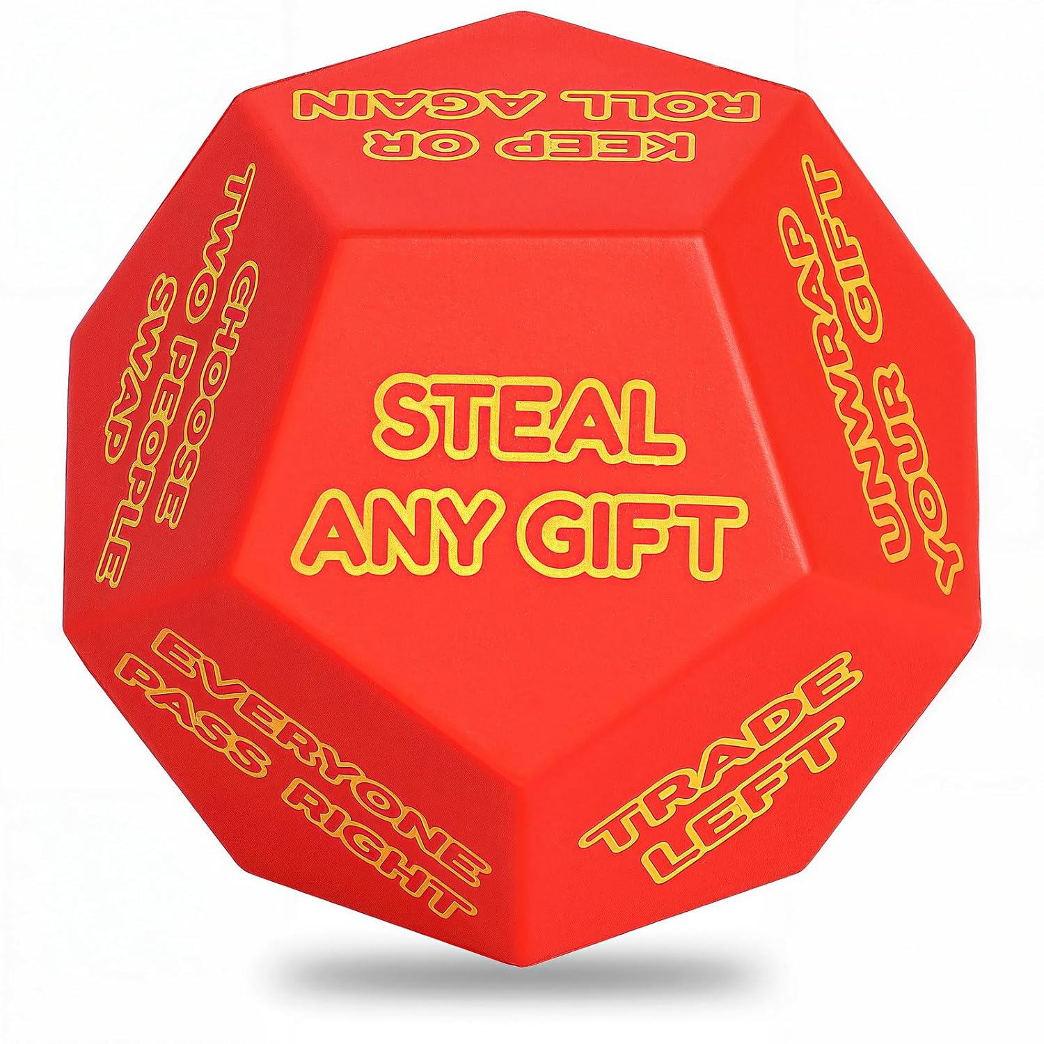 Santa Swap Gift Exchange Dice, Exchange Gifts Christmas Games for Family Party, Christmas Stocking Stuffers White Elephant Gift Swap Dice Game for Teens, Kids, Adults, Families...