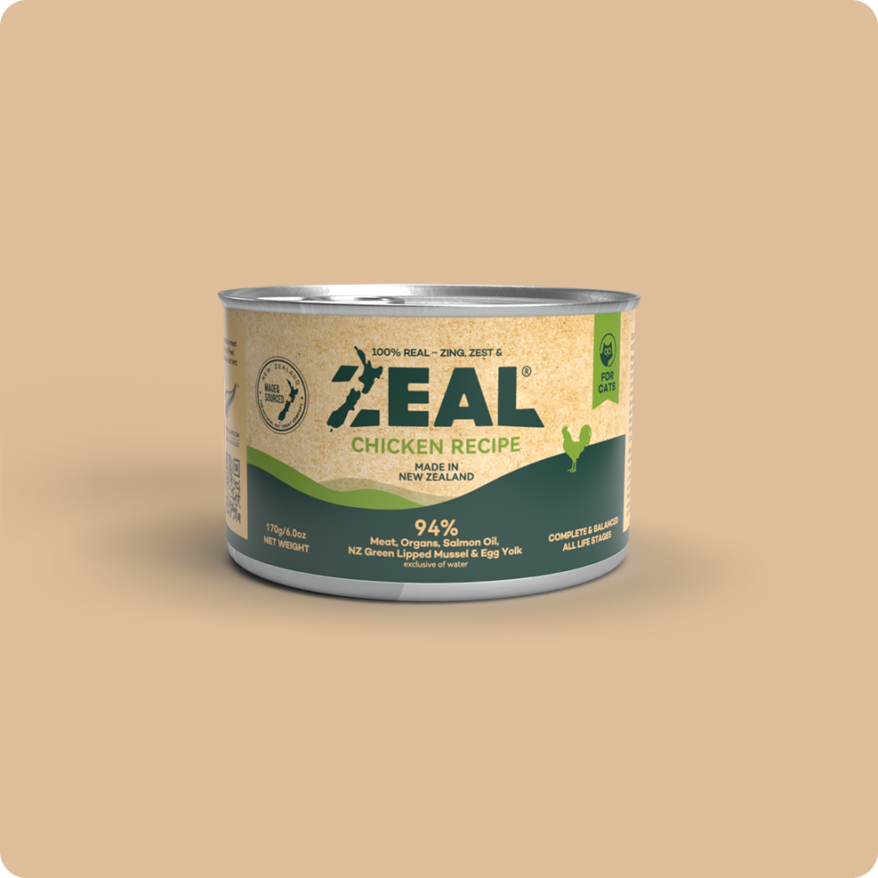 ZEAL Chicken Wet Cat Food | 94% Real Meat | Grain-Free & Natural
