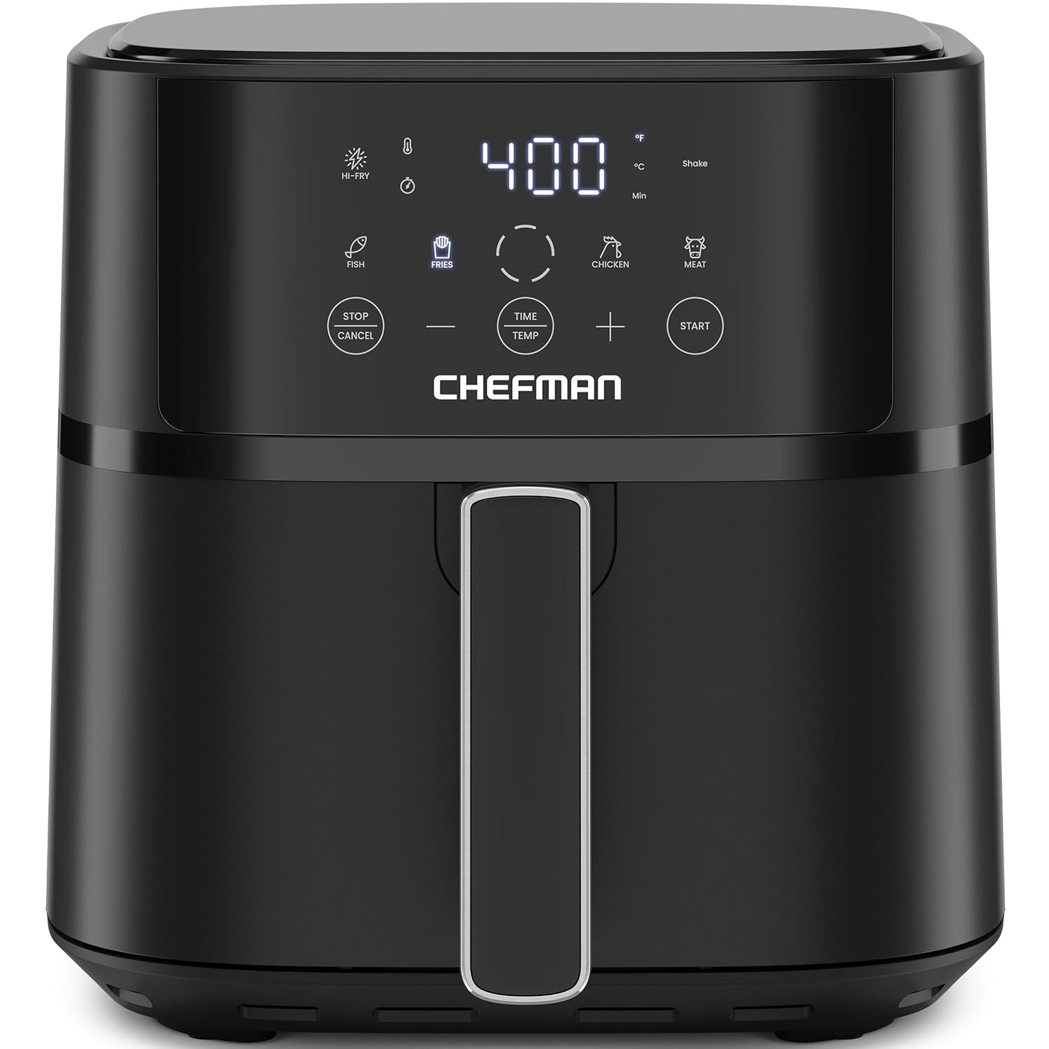 Chefman Air Fryer – 6 QT Compact Airfryer for Quick & Easy Meals in Minutes, Features Hi-Fry Technology for Extra Crisp, Touchscreen Controls with 4 Presets, Nonstick &...