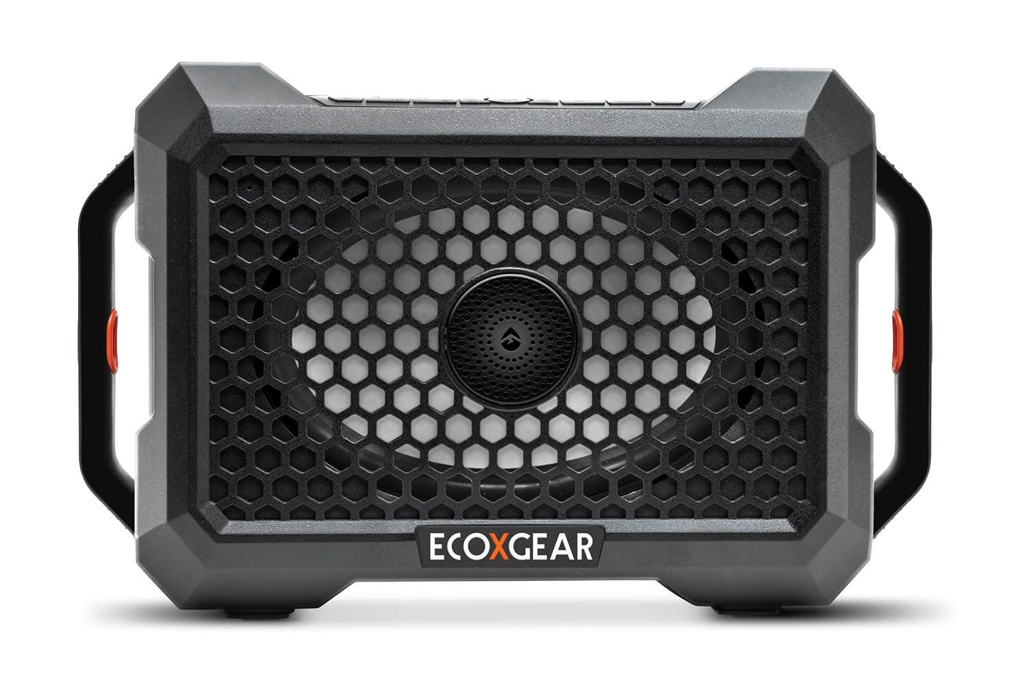 ECOXGEAR Defender: Outdoor Portable Bluetooth Speaker, 121dB Massive Sound, Waterproof and Drop Proof, with LED Party Lights, Pair up to 100, 25+ Hours Playtime (Black Oak)