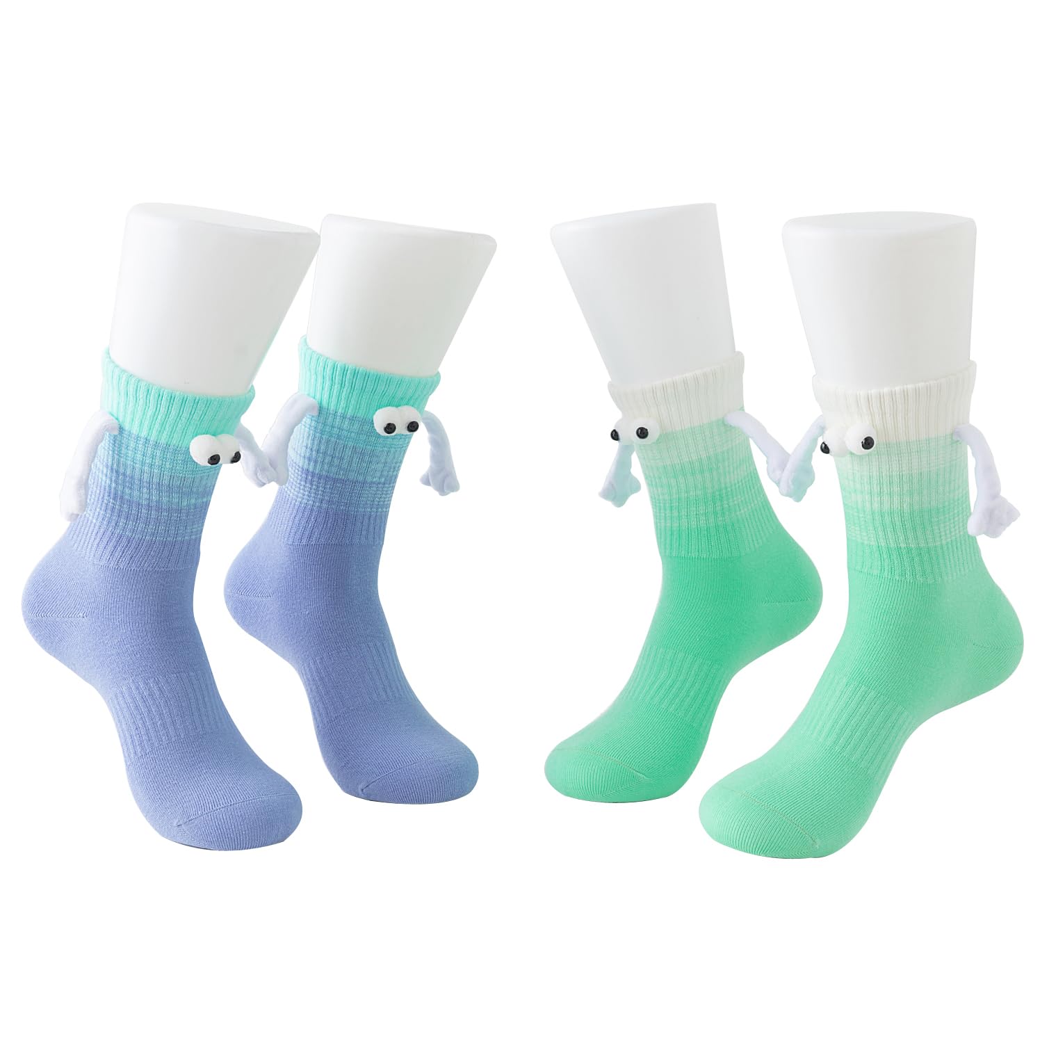 Petrass Magnetic Holding Hands Socks for Men Women Father Gifts Birthday Anniversaries Gifts for Couples, Him, Friends