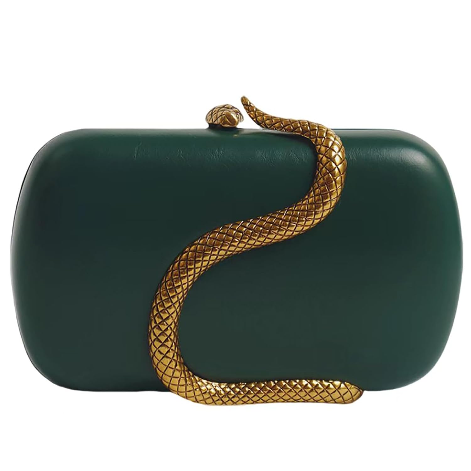 PU Leather Handbag Detachable Chain Crossbody Shoulder Evening Bag Clutch Purse for Women Formal Wedding Party Prom